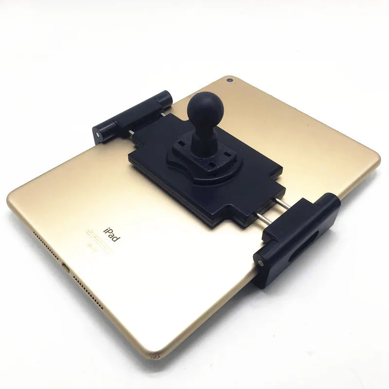 Heavy duty dual tablet suction cup mount with 1 inch ball head for ipad mini air 1 2 3 4