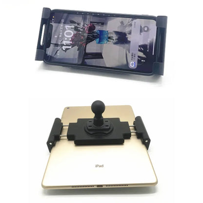 Heavy duty dual tablet suction cup mount with 1 inch ball head for ipad mini air 1 2 3 4